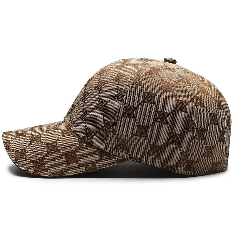 Fyra Säsonger Ny Solskydd Baseballkeps - Trendig Tre-radigt Sydd Kaps för Både Män och Kvinnor. Slitet 1841 Hatt för Avslappnad Stil.