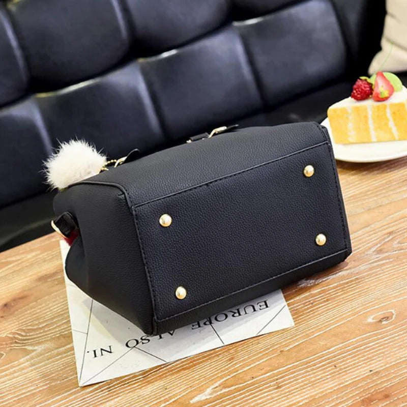 Vintage Chic PU Leather Handbag
✨ Perfect Blend of Classic and Modern
- Elegant plush tassels for a playful touch
- Versatile design: use as a messenger, tote, or crossbody
- Ideal for both casual outings and special occasions