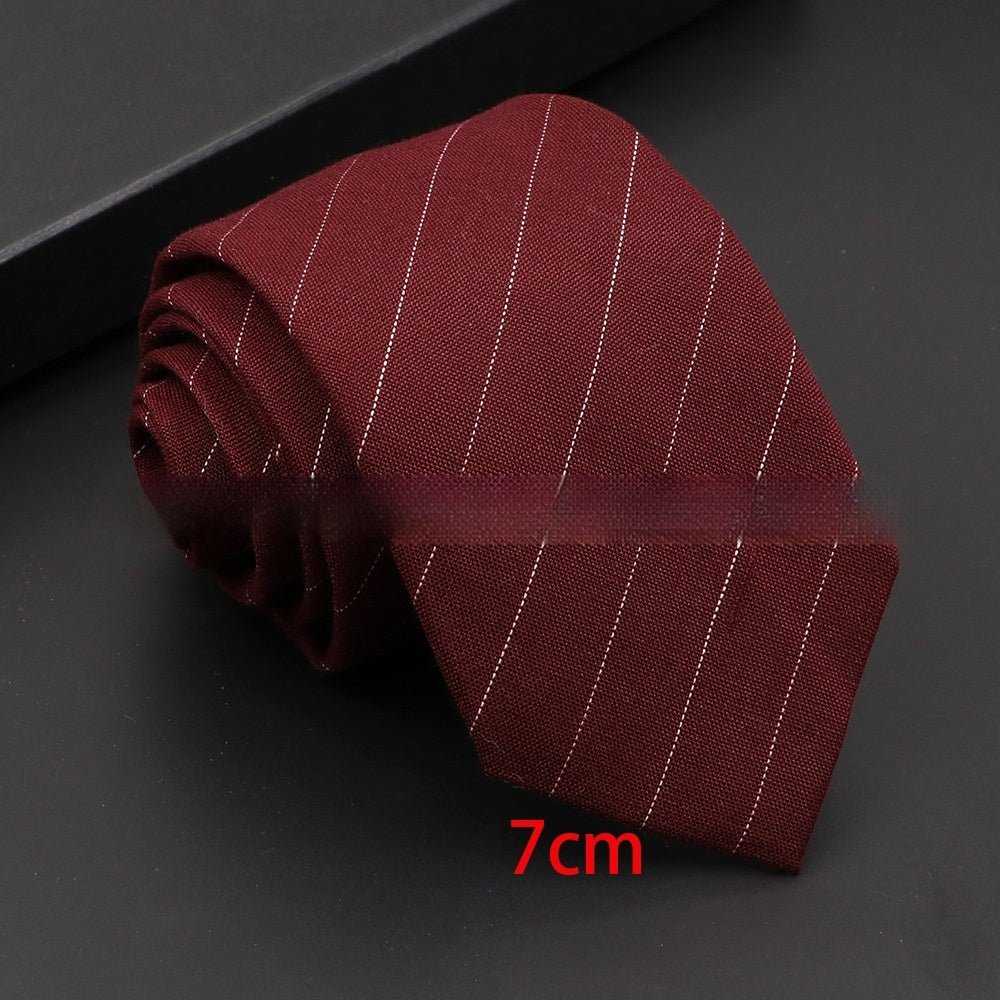 Artificial Woolen Necktie Korean Casual Accessories - Hamora