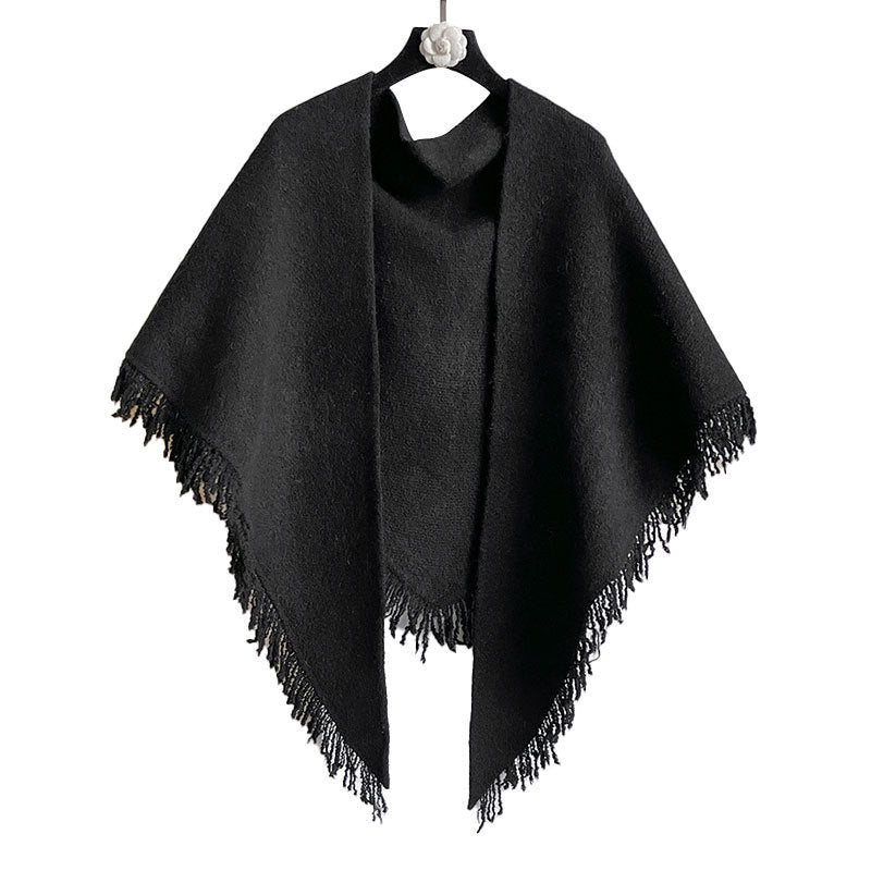 Autumn And Winter Solid Color All - match Warm Scarf - Hamora