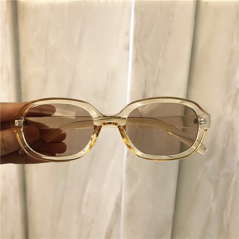 Ladies small frame retro sunglasses - Hamora