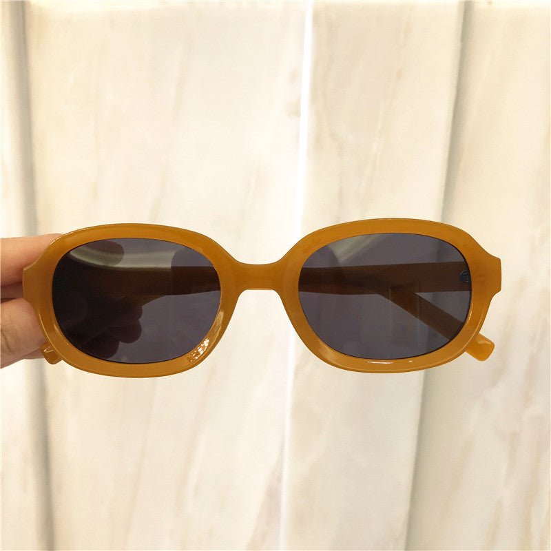 Ladies small frame retro sunglasses - Hamora