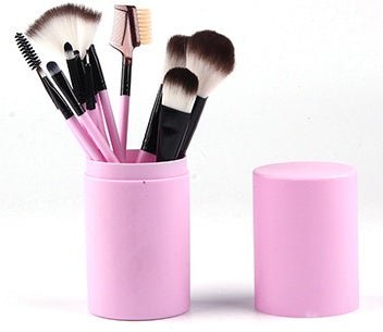 12pcs Makeup Brush Set Blush Eyeshadow Eyelash Highlighter Makeup Brush - Hamora