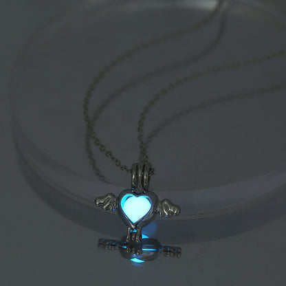 Fashion Multicolor Hollow Clavicle Chain Angel Accessories