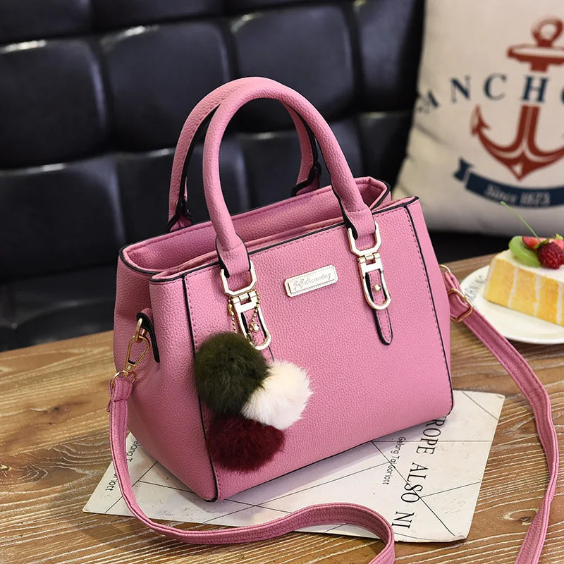 Vintage Chic PU Leather Handbag
✨ Perfect Blend of Classic and Modern
- Elegant plush tassels for a playful touch
- Versatile design: use as a messenger, tote, or crossbody
- Ideal for both casual outings and special occasions