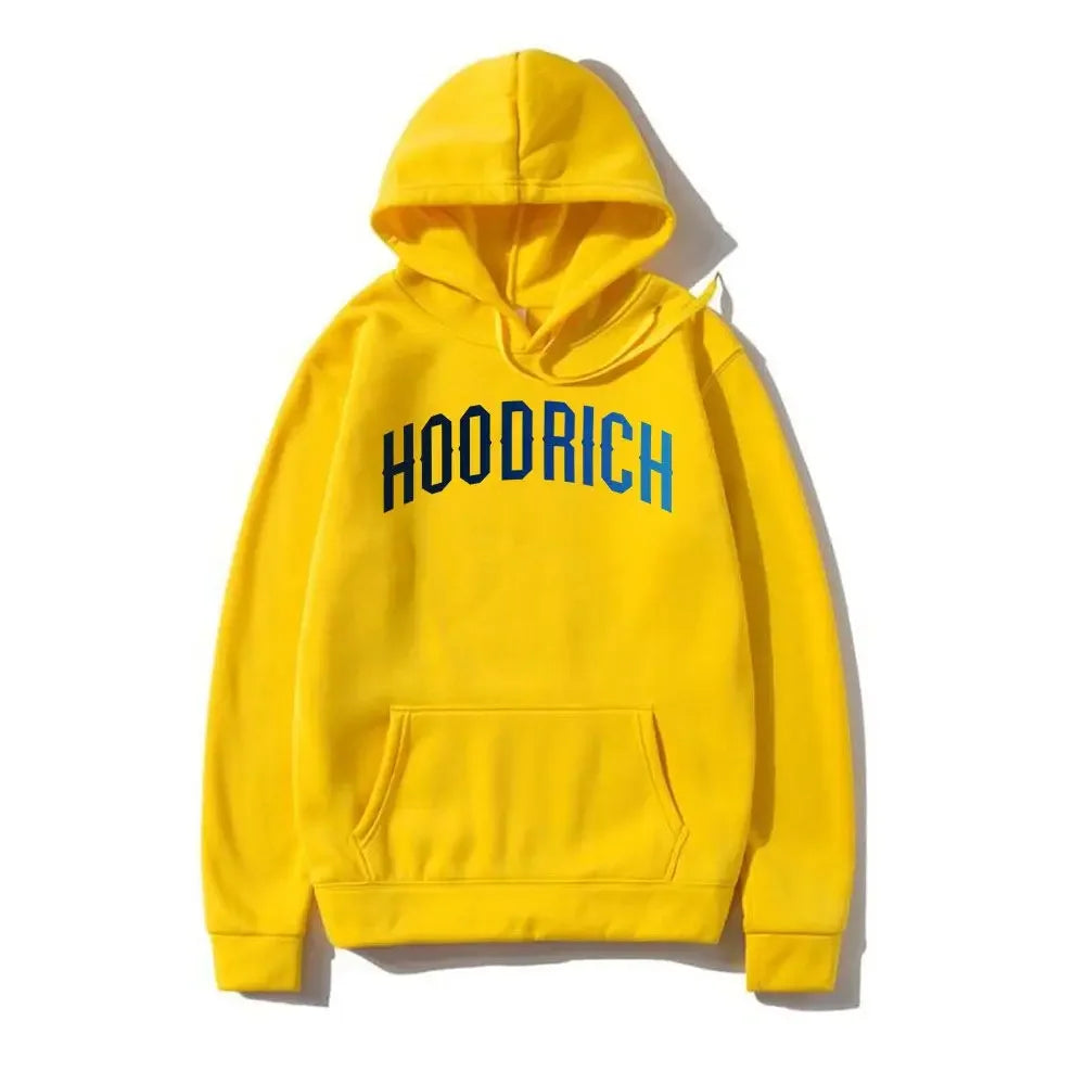 2025 New Fashion Trend for Men Pattern Printed Loose Hoodie Casual Hip Hop Street Character Cotton Printed Hoodie for Men