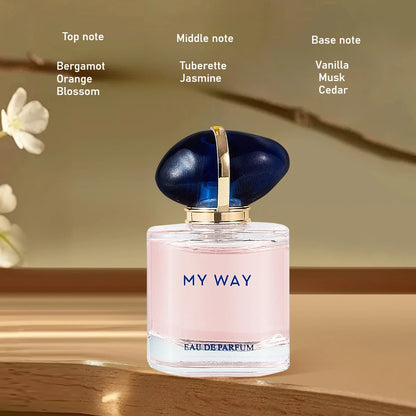 8-delars Mini Parfympresentlåda för Kvinnor - Hållbara Woody Floral Doft med Pheromoner för Män - Kompakt och Bärbar Parfym