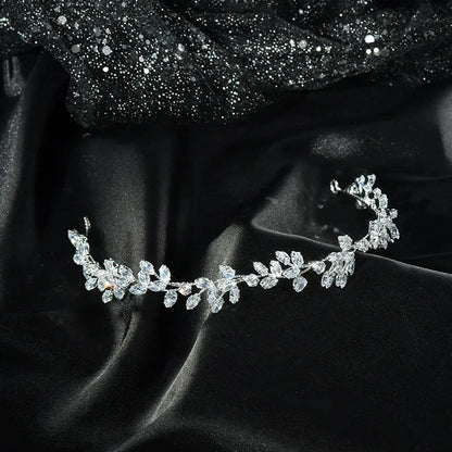 Crystal Bridal Headband Wedding Hair Accessories Luxury Bride Tiaras Crowns For Women Party Prom Hair Jewelry Wedding Headpieces
