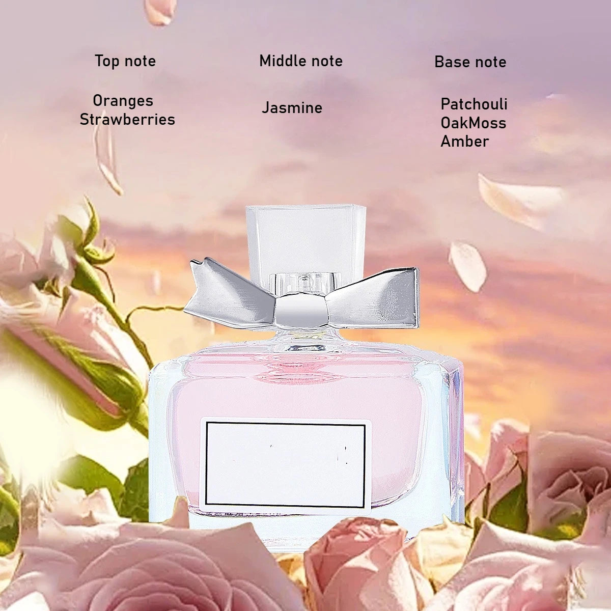 8-delars Mini Parfympresentlåda för Kvinnor - Hållbara Woody Floral Doft med Pheromoner för Män - Kompakt och Bärbar Parfym