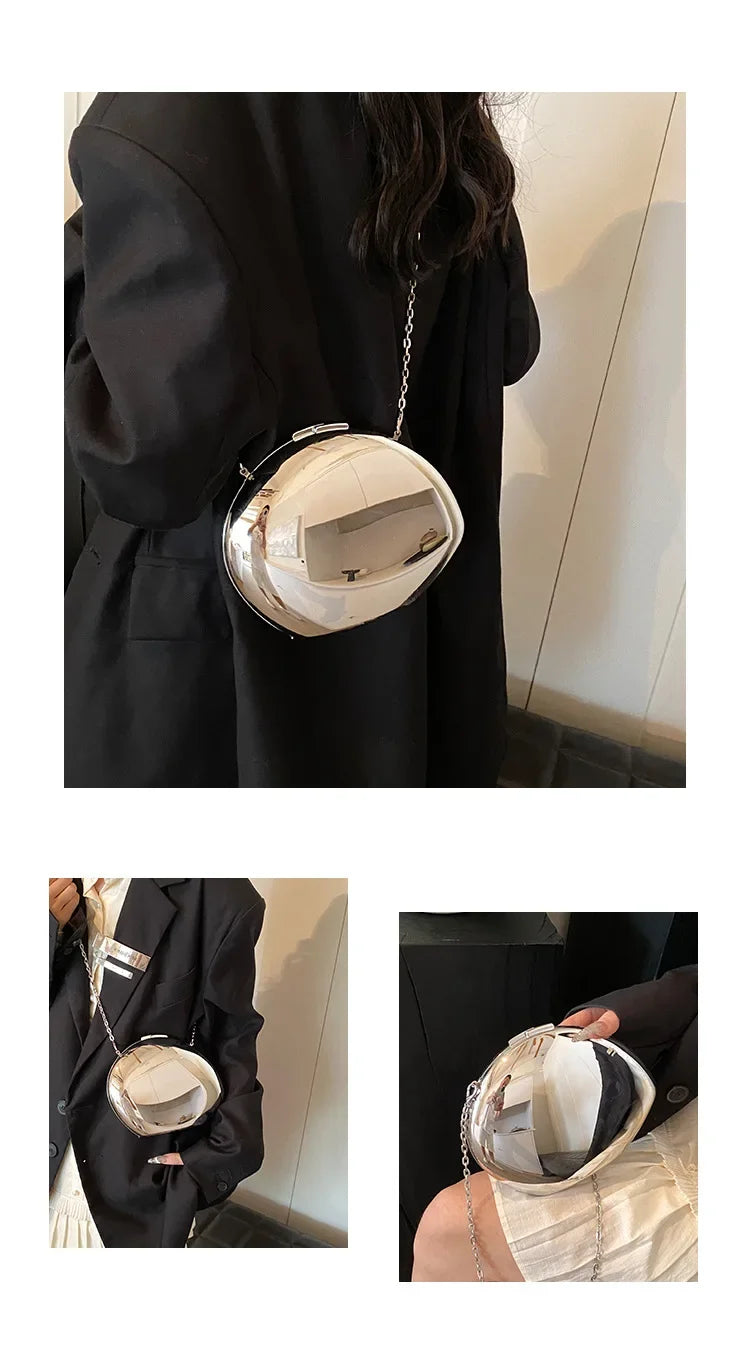Chic Acrylic Shell Bag
✨ Modern design for special evenings
- Shiny and sleek in gold and silver
- Perfect for parties and events
- Lightweight with a durable shoulder strap
📦 Buy now a