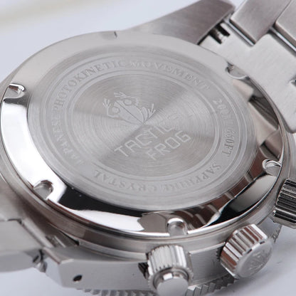 Taktisk Groda 41mm Herrkronograf - VS75 Solarkvartsrörelse, Vattentålig Safir, Grön C3 Luminös Ur