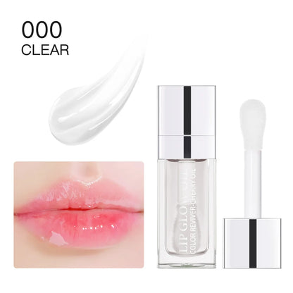Återfuktande Läppbalsam - Original Läppolja med Glans för Plumpande och Exfolierande Effekt - Pink Gloss för Fräscha och Fylliga Läppar