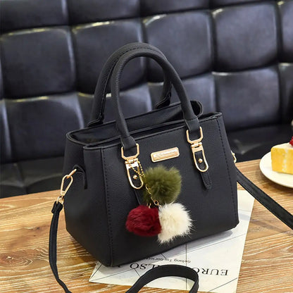 Vintage Chic PU Leather Handbag
✨ Perfect Blend of Classic and Modern
- Elegant plush tassels for a playful touch
- Versatile design: use as a messenger, tote, or crossbody
- Ideal for both casual outings and special occasions