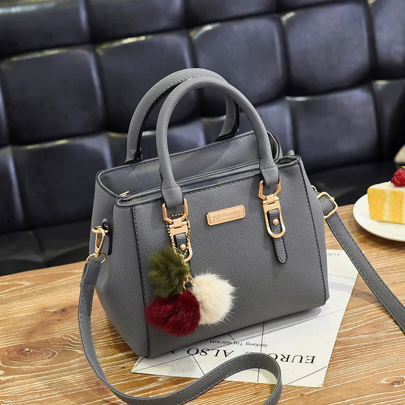 Vintage Chic PU Leather Handbag
✨ Perfect Blend of Classic and Modern
- Elegant plush tassels for a playful touch
- Versatile design: use as a messenger, tote, or crossbody
- Ideal for both casual outings and special occasions