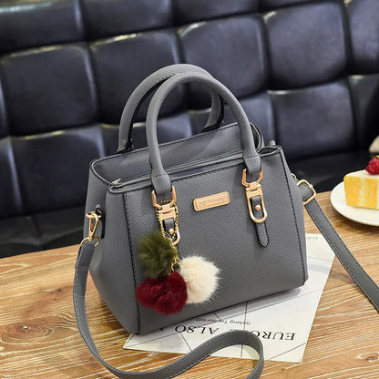 Vintage Chic PU Leather Handbag
✨ Perfect Blend of Classic and Modern
- Elegant plush tassels for a playful touch
- Versatile design: use as a messenger, tote, or crossbody
- Ideal for both casual outings and special occasions