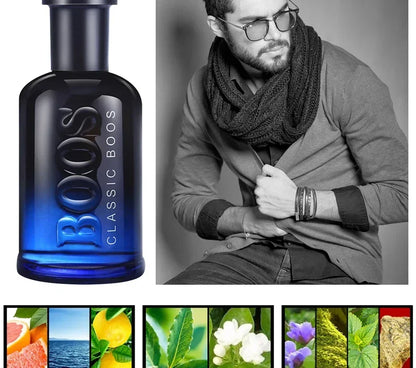 Populär Parfym för Män - Självförtroendets Essens - Fräsch och Fängslande Herrdoft - Elegant Atomizer för Dagen