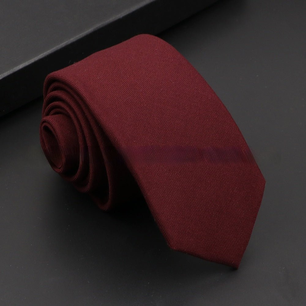 Artificial Woolen Necktie Korean Casual Accessories - Hamora