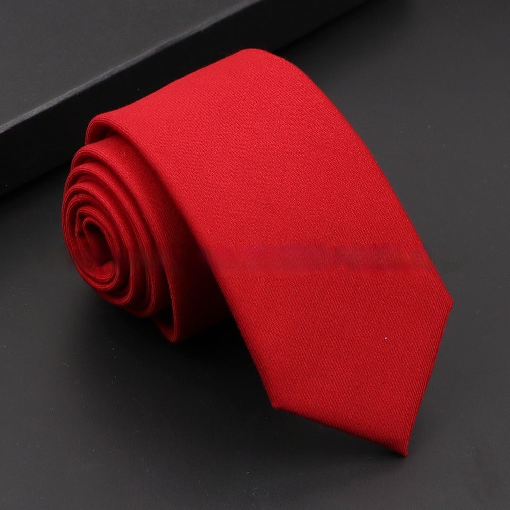 Artificial Woolen Necktie Korean Casual Accessories - Hamora