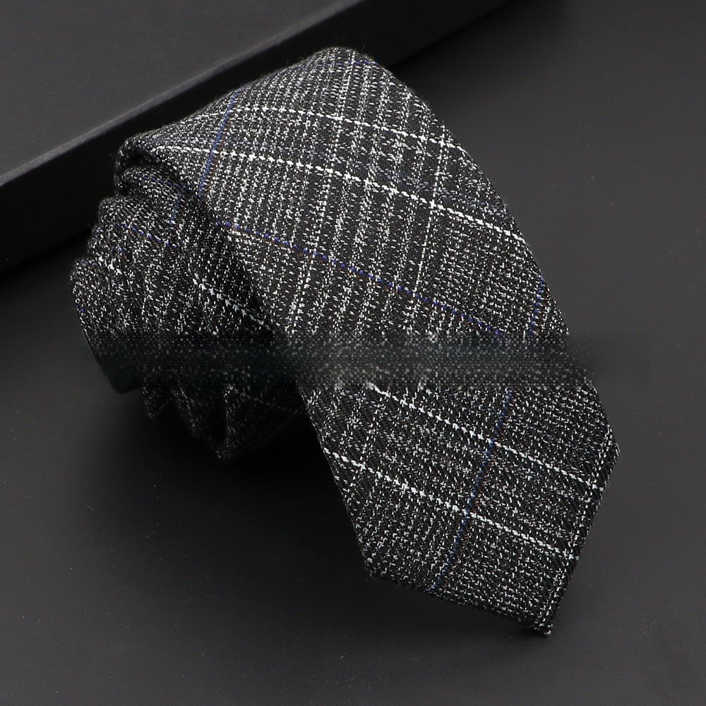 Artificial Woolen Necktie Korean Casual Accessories - Hamora