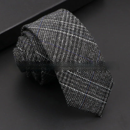 Artificial Woolen Necktie Korean Casual Accessories - Hamora