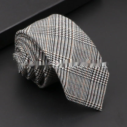 Artificial Woolen Necktie Korean Casual Accessories - Hamora