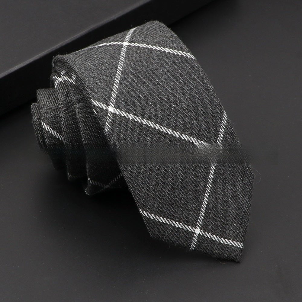 Artificial Woolen Necktie Korean Casual Accessories - Hamora