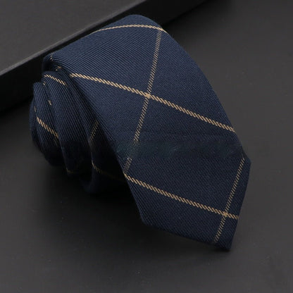 Artificial Woolen Necktie Korean Casual Accessories - Hamora