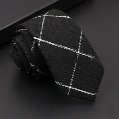 Artificial Woolen Necktie Korean Casual Accessories - Hamora
