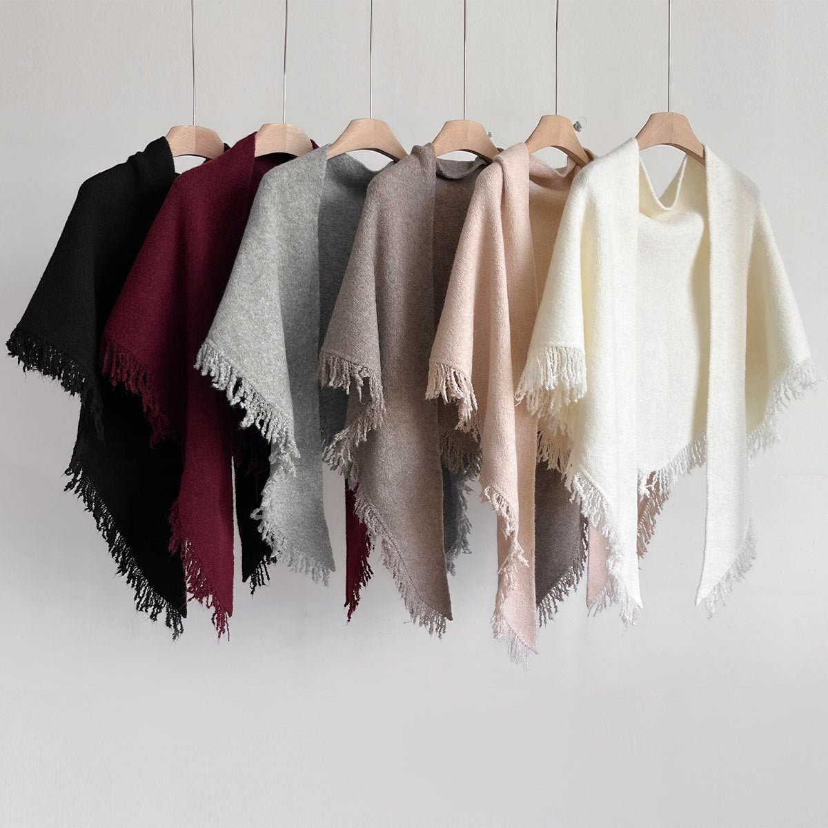 Autumn And Winter Solid Color All - match Warm Scarf - Hamora