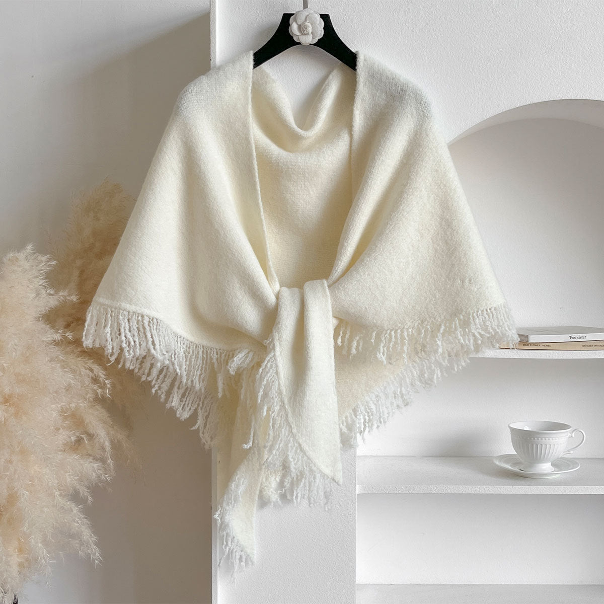 Autumn And Winter Solid Color All - match Warm Scarf - Hamora