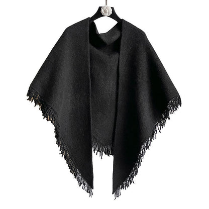 Autumn And Winter Solid Color All - match Warm Scarf - Hamora