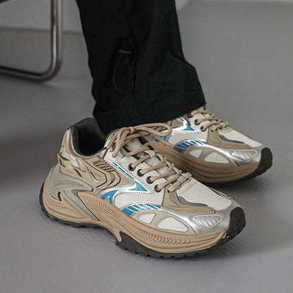 Breathable Casual Retro Sports Increased By Jogging Shoes - Hamora