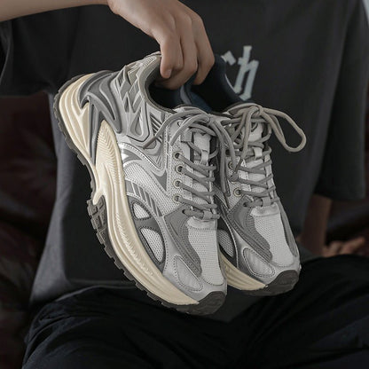 Breathable Casual Retro Sports Increased By Jogging Shoes - Hamora