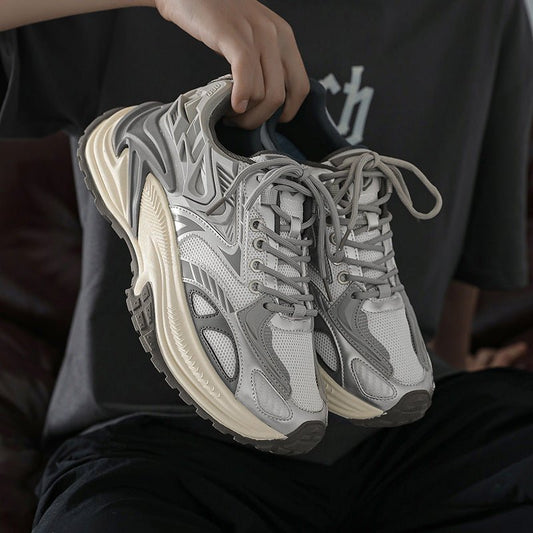 Breathable Casual Retro Sports Increased By Jogging Shoes - Hamora