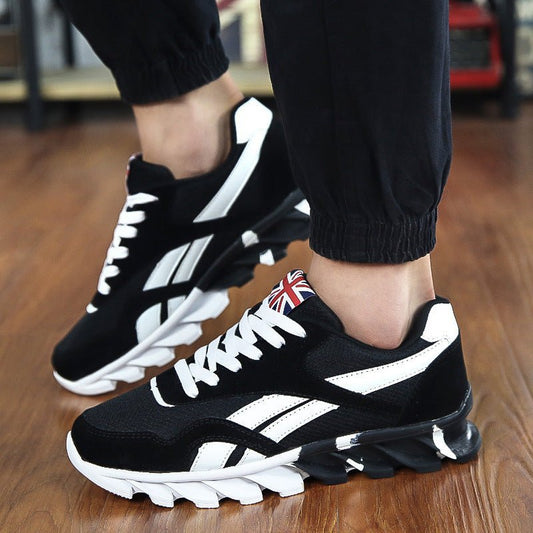 Casual shoes, men's sports, fashion, running shoes, comfortable, breathable mesh, men's shoes - Hamora