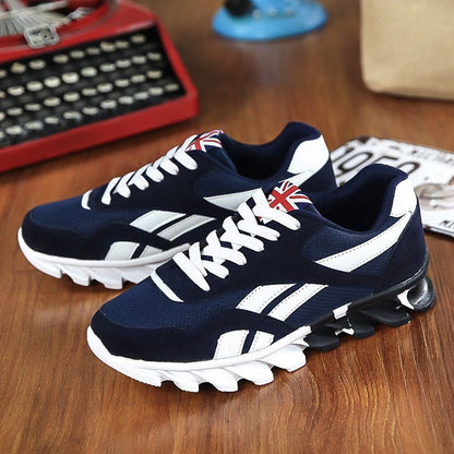 Casual shoes, men's sports, fashion, running shoes, comfortable, breathable mesh, men's shoes - Hamora