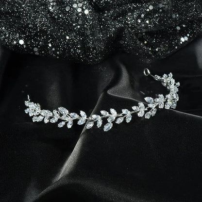 Crystal Bridal Headband Wedding Hair Accessories Luxury Bride Tiaras Crowns For Women Party Prom Hair Jewelry Wedding Headpieces - Hamora