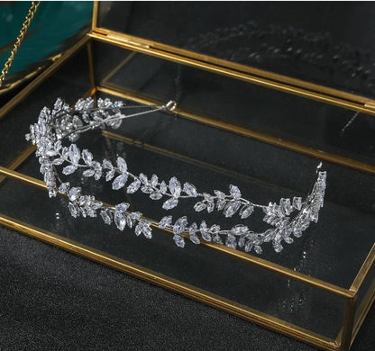 Crystal Bridal Headband Wedding Hair Accessories Luxury Bride Tiaras Crowns For Women Party Prom Hair Jewelry Wedding Headpieces - Hamora
