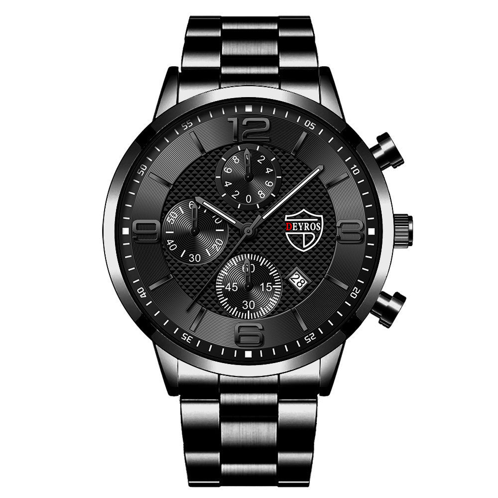 Fashion Luminous Men's Steel Band Watch - Hamora