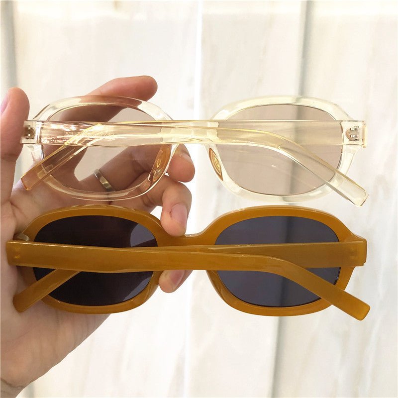Ladies small frame retro sunglasses - Hamora