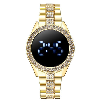 New Style Diamond - Encrusted Ladies Sports Fashion Personalized Electronic Watch - Hamora