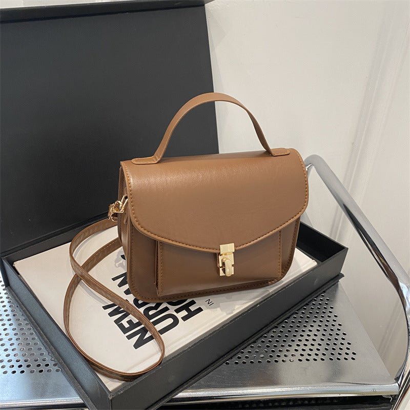 Niche Retro Style Fashionable Shoulder Messenger Bag High Sense - Hamora