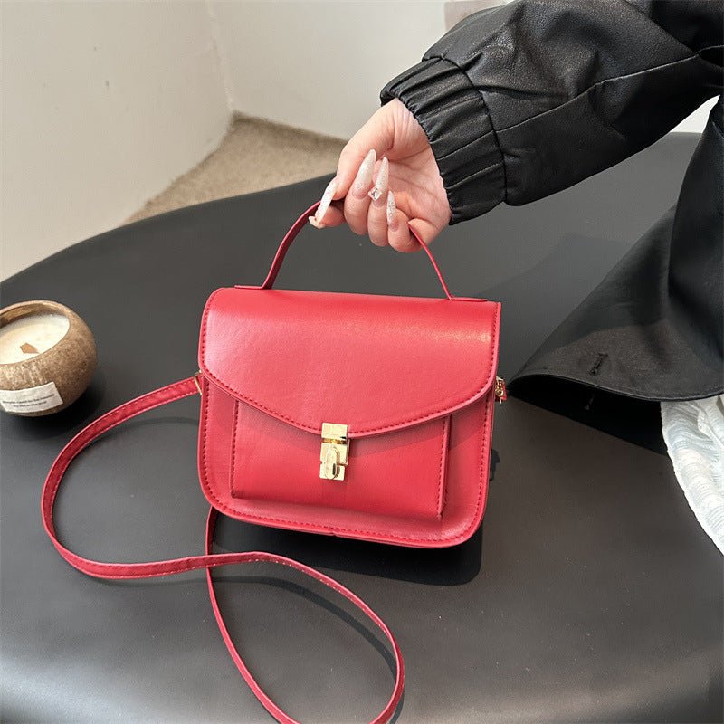 Niche Retro Style Fashionable Shoulder Messenger Bag High Sense - Hamora