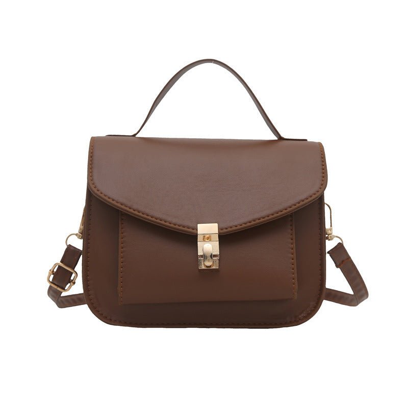 Niche Retro Style Fashionable Shoulder Messenger Bag High Sense - Hamora