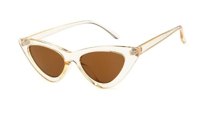 Retro Triangle Cat - eye Sunglasses - Hamora