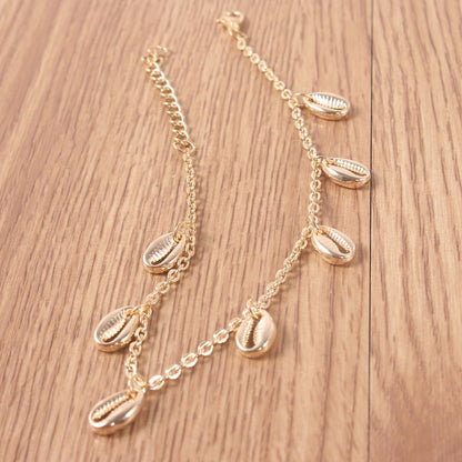 Shell Anklet Women Simple Temperament All - Match Beach Jewelry - Hamora
