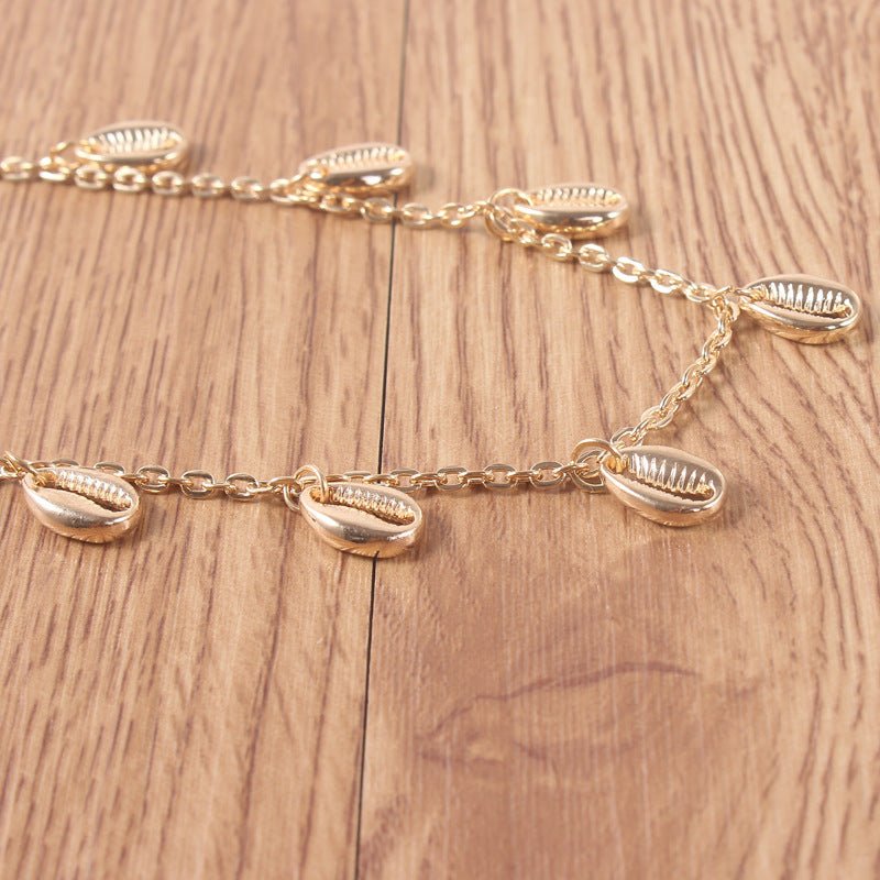 Shell Anklet Women Simple Temperament All - Match Beach Jewelry - Hamora