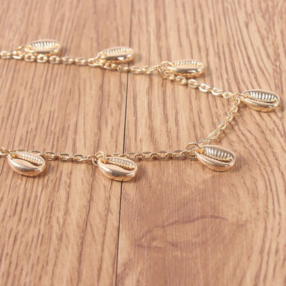 Shell Anklet Women Simple Temperament All - Match Beach Jewelry - Hamora