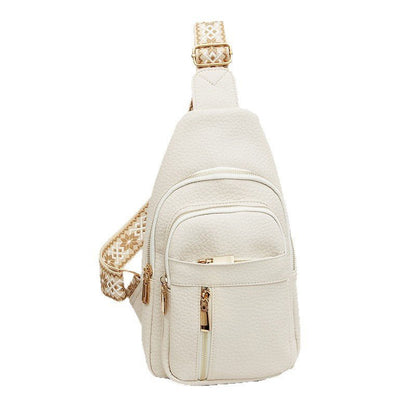 Soft Leather Retro Crossbody Bag - Hamora