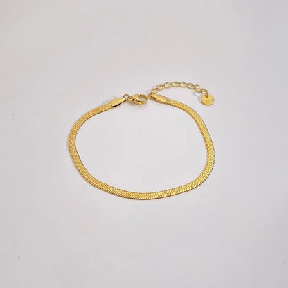 Stainless Steel 5 - piece Set Simple Bracelet Does Not Fade - Hamora